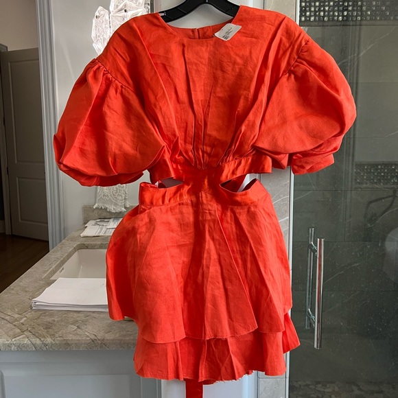 SOLD Aje Gracious Cut-Out Mini Dress - Picture 4 of 14